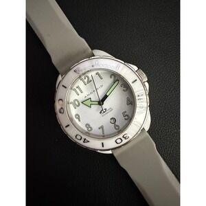 Android Ceramic Dive Watch White Grey AD512 FOR PARTS